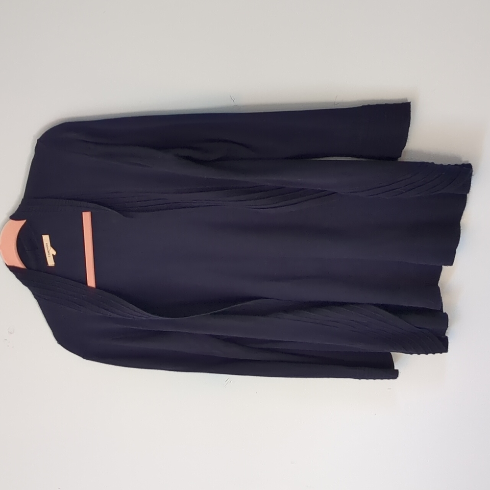 41 Hawthorne Navy Ajana open cardigan